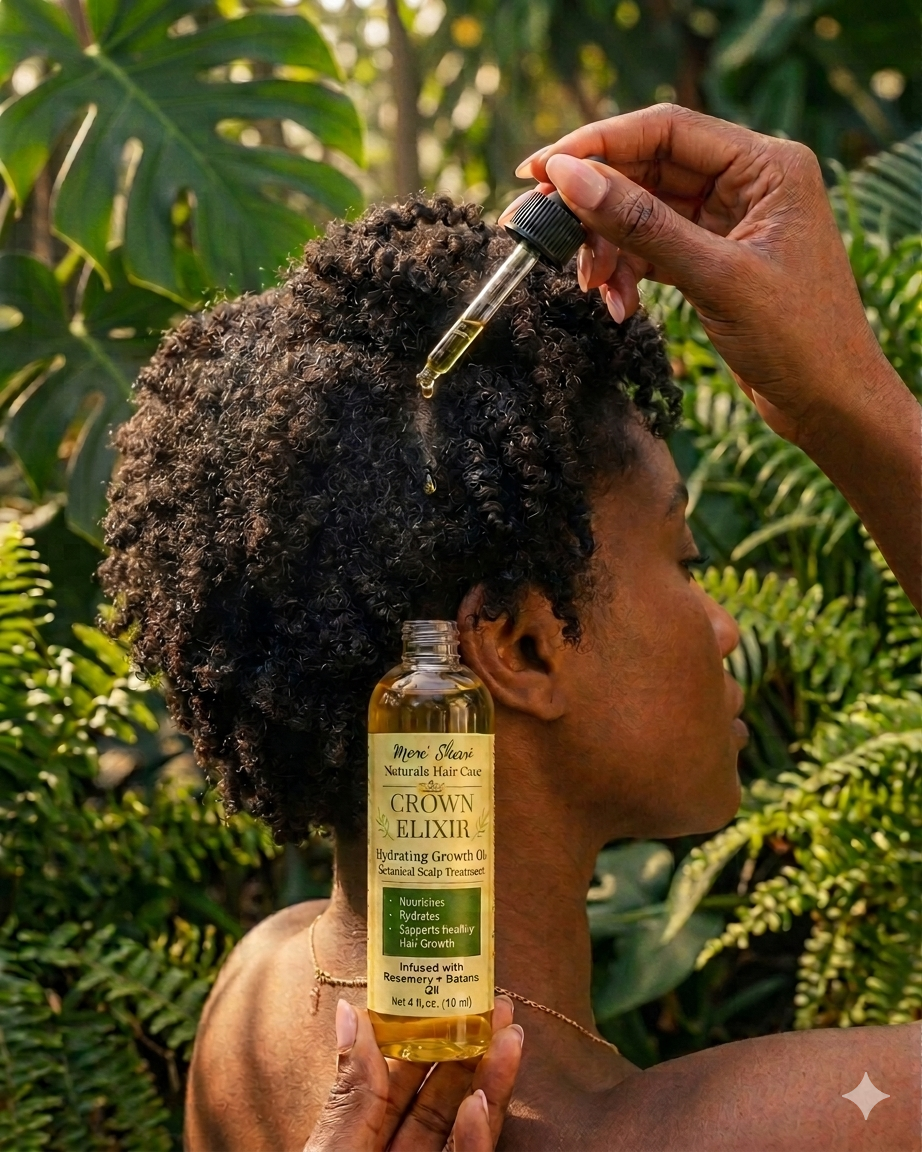 Crown Elixir Hydrating Growth Oil - Image 3