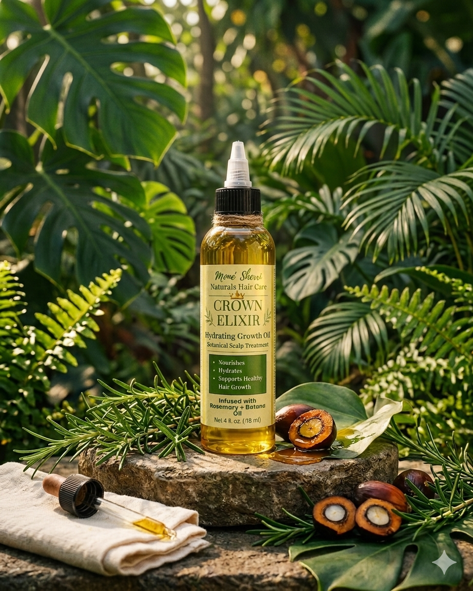Crown Elixir Hydrating Growth Oil - Image 5